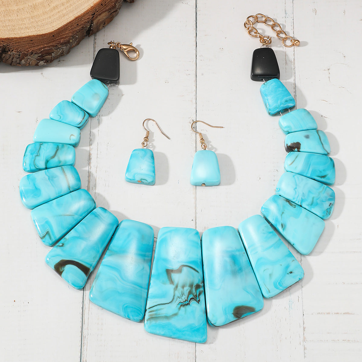Three-piece Set Retro Personalized Set Ladies